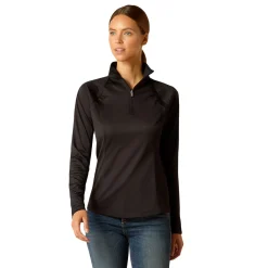 Ariat® Ladies’ Sunstopper Quarter-Zip Base Layer 3.0