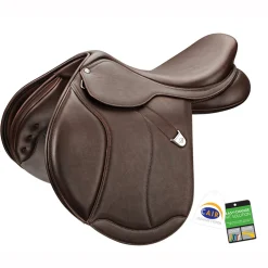 Bates Caprilli Close Contact+ Saddle in Luxe Leather with CAIR®