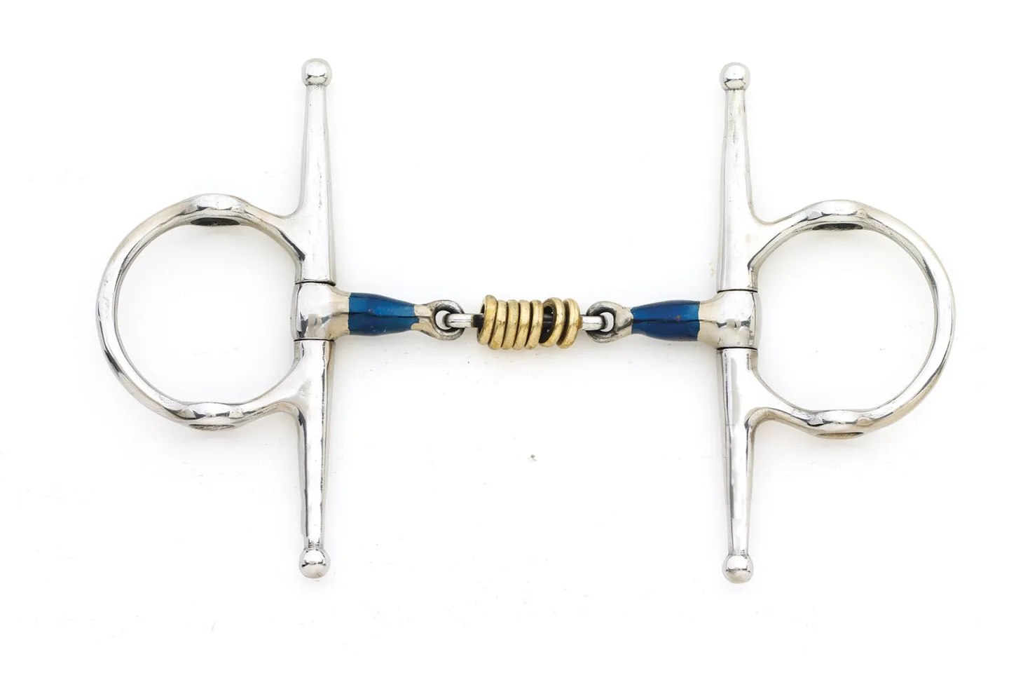Centaur® Blue Steel Double-Jointed Disc Full Cheek Gag