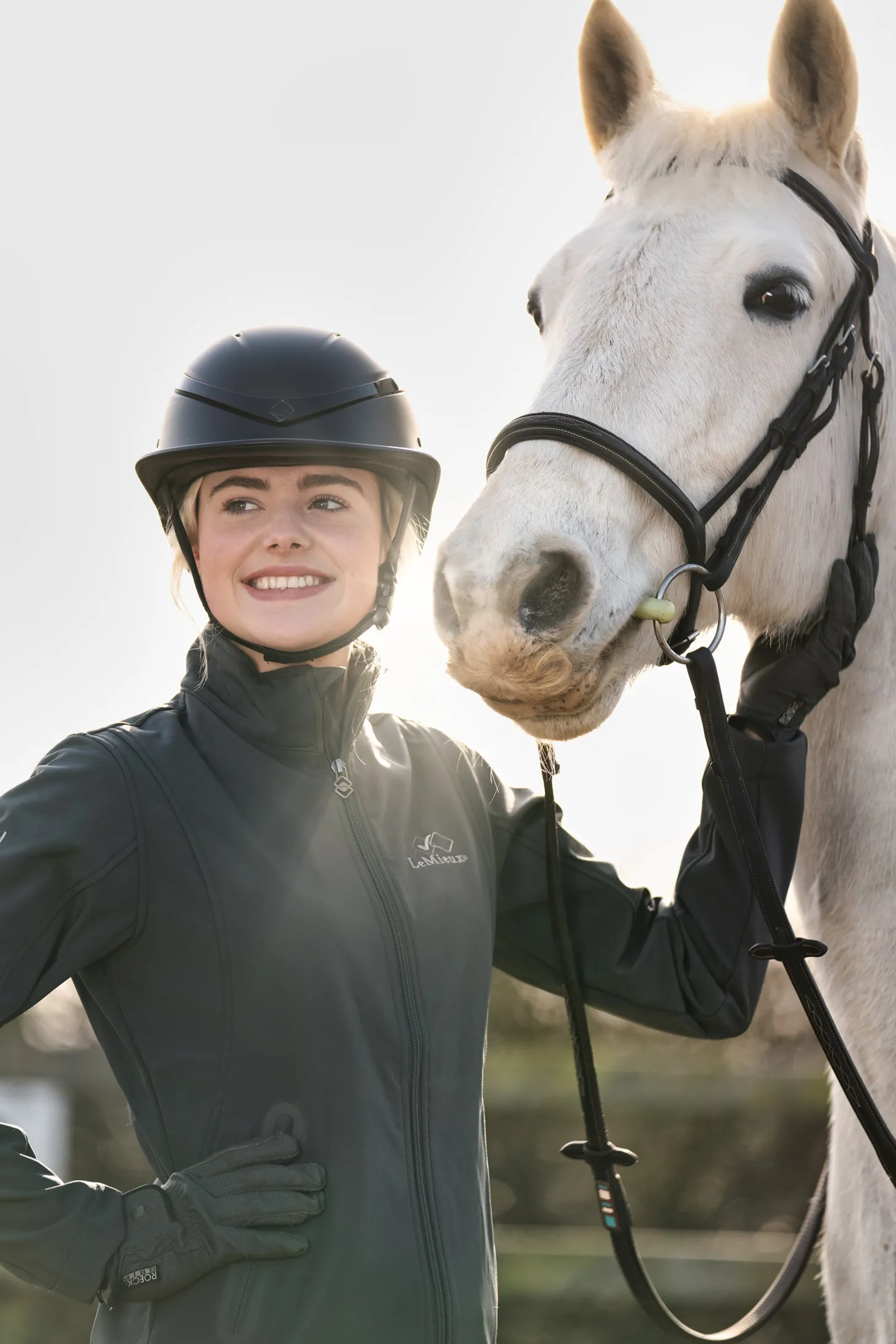 Charles Owen Luna Helmet