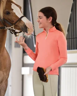 CoolBlast® 100 Kids’ Colleen Long Sleeve Shirt