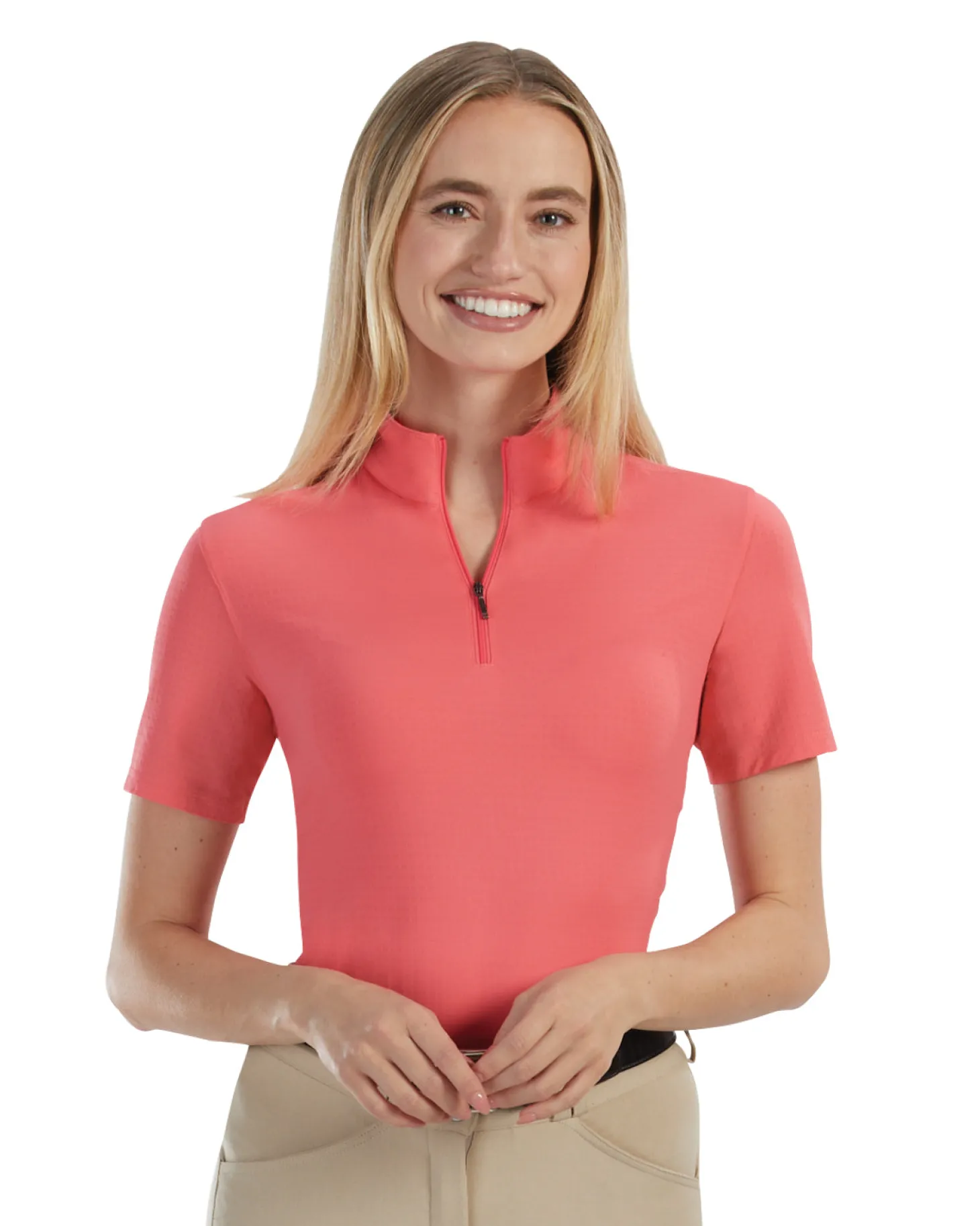 CoolBlast® 100 Ladies’ Olivia Short Sleeve Shirt