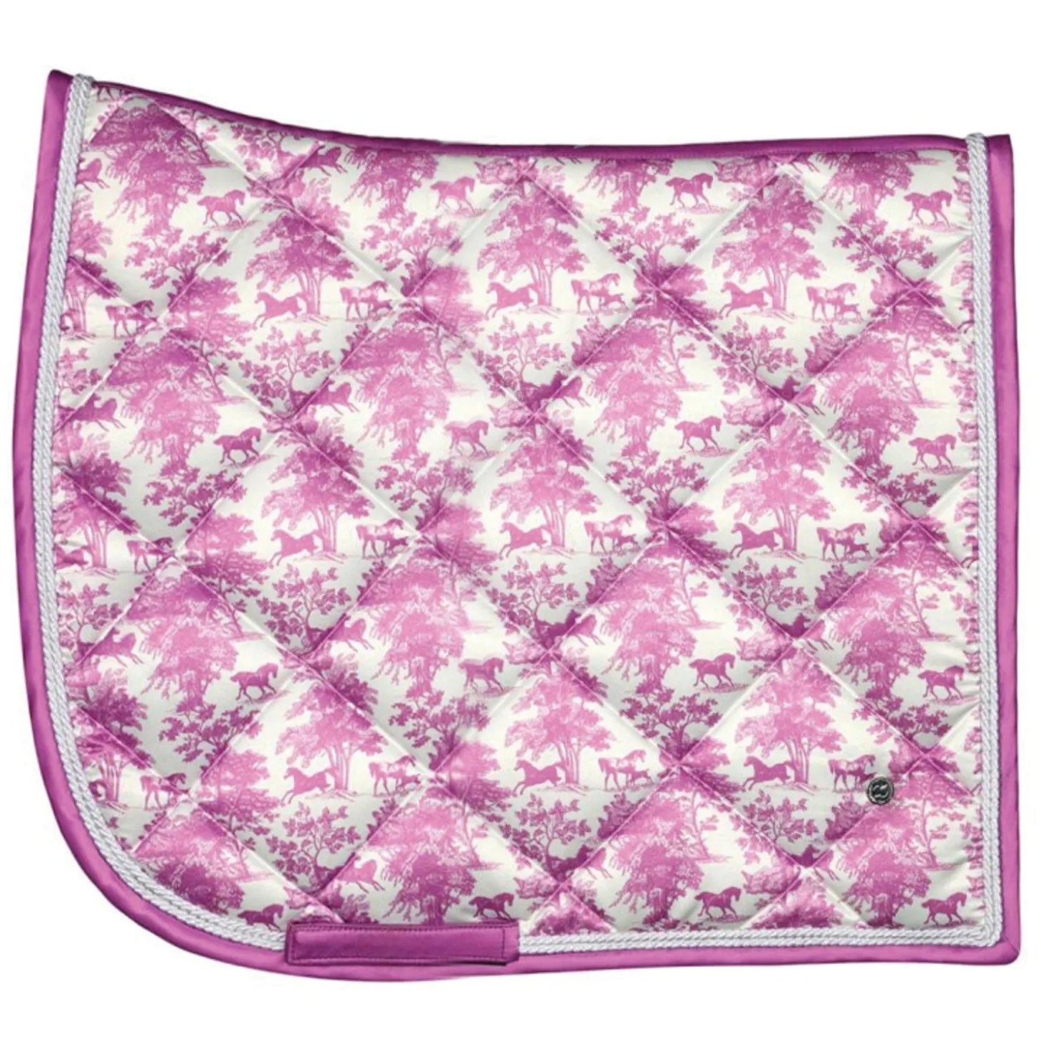 Dapplebay Equestrian Toile Dressage Saddle Pad
