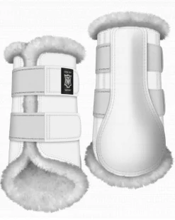 E.A. Mattes Front Sheepskin Boots