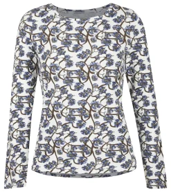 EQL by Kerrits® Ladies’ Organic Cotton Long Sleeve Print Top