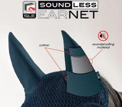 Equiline Soundless Ear Net
