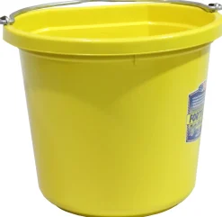 Fortiflex® 20-Quart FlatBack Bucket - Colors