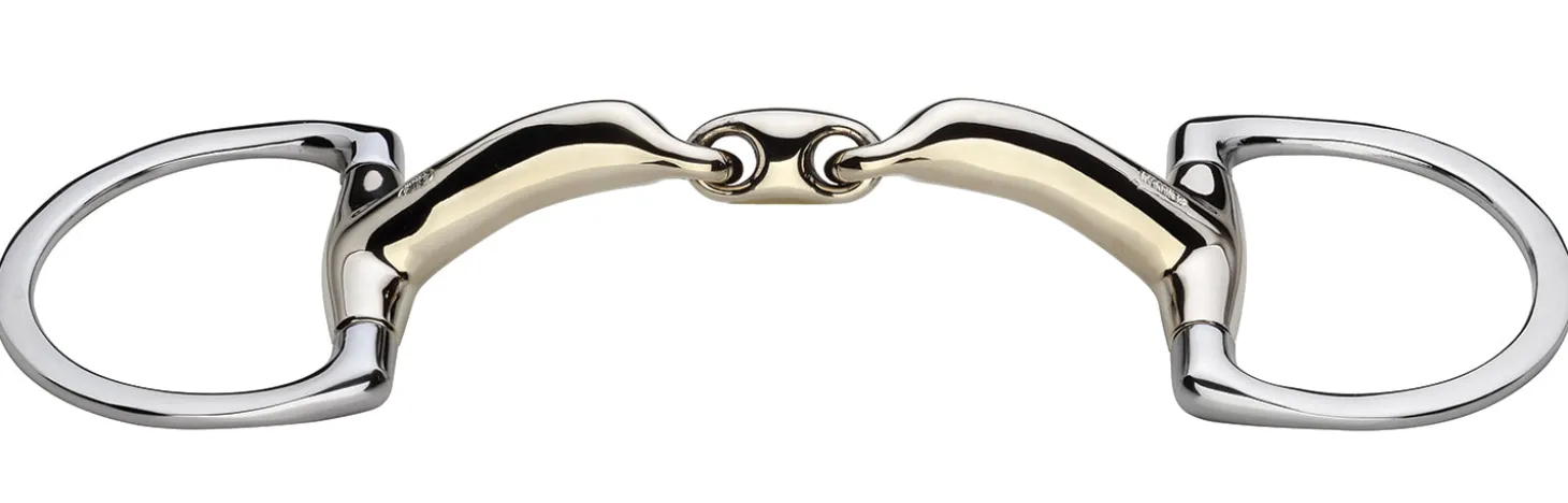 Herm Sprenger® NovoContact Double-Jointed Eggbutt Bit