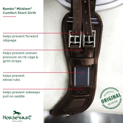 Horseware® Ireland Rambo® Micklem® Short Comfort Girth