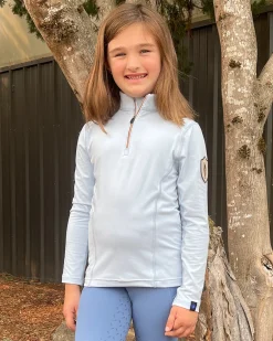 Irideon® Kids’ Thermaluxe Quarter-Zip Top