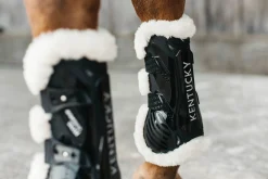 Kentucky Horsewear Vegan Sheepskin Elastic Tendon Boots with Bamboo