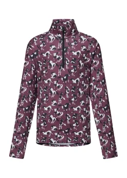 Kerrits® Kids’ On Course Quarter Zip Fleece Tech Top