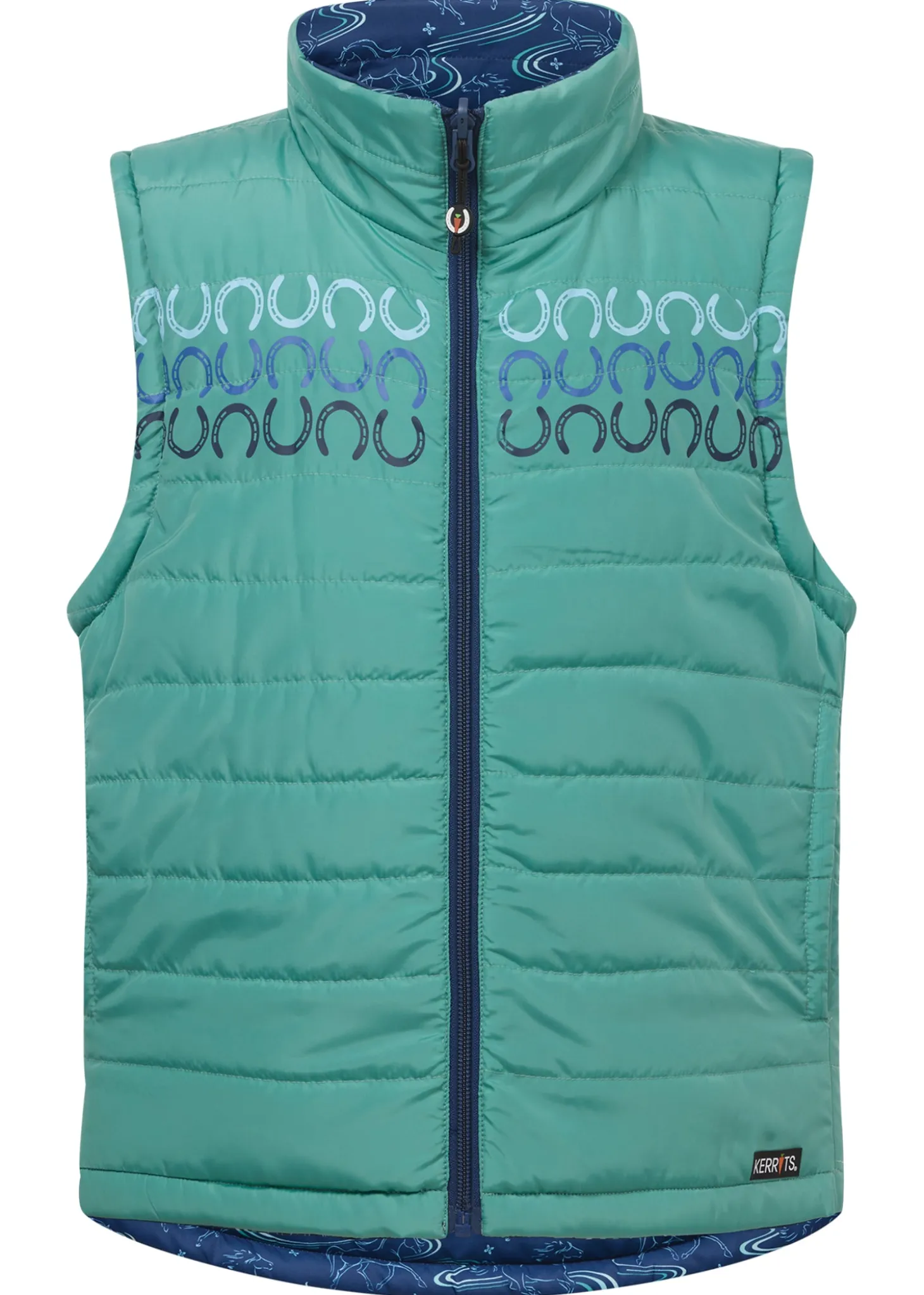 Kerrits® Kids' Ride The Wind Reversible Quilted Vest