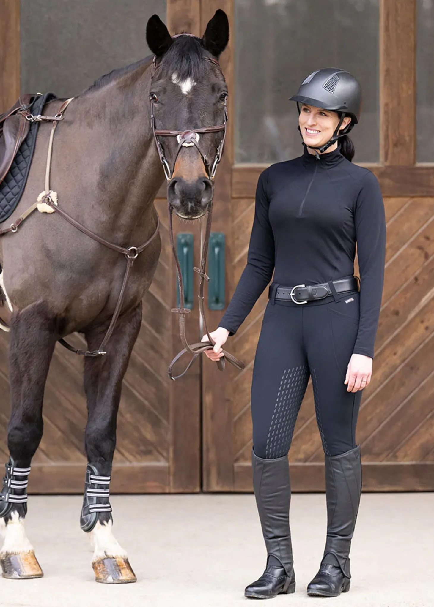 Kerrits® Ladies’ Fusion Full-Leg Grip Clinic Tight