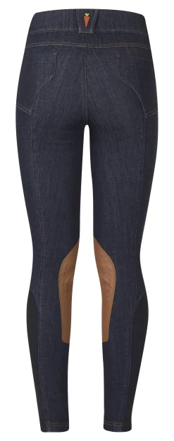 Kerrits Kids’ Stretch Denim Knee-Patch Breech