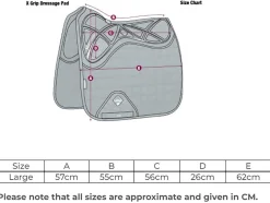 LeMieux® X-Grip Single-Sided Dressage Pad