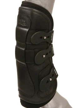 Majyk Equipe® Leather Jump Boots with Removable Impact Liners (Snap Closure)
