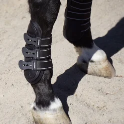 Majyk Equipe® Leather Jump Boots with Removable Impact Liners (Snap Closure)