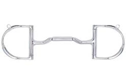 Myler® Mullen Barrel Low Port Medium D-Ring MB 36 with Hooks