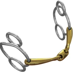 Neue Schule Pony Tranz Angled Lozenge Universal Bit - 10 mm mouth