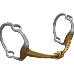 Neue Schule Tranz Angled Lozenge Cheltenham Running Lever Bit - 16 mm mouth