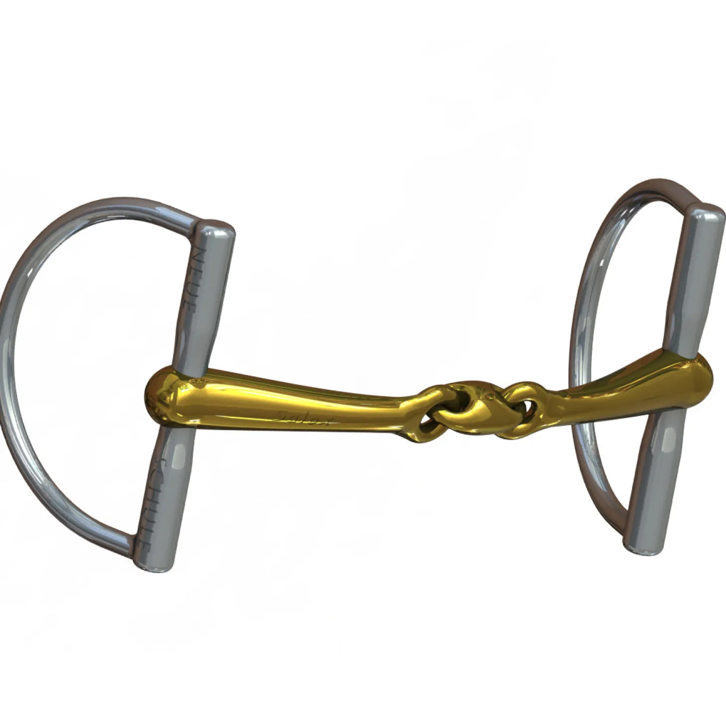 Neue Schule Tranz Angled Lozenge Hunter D Bit - 16 mm mouth