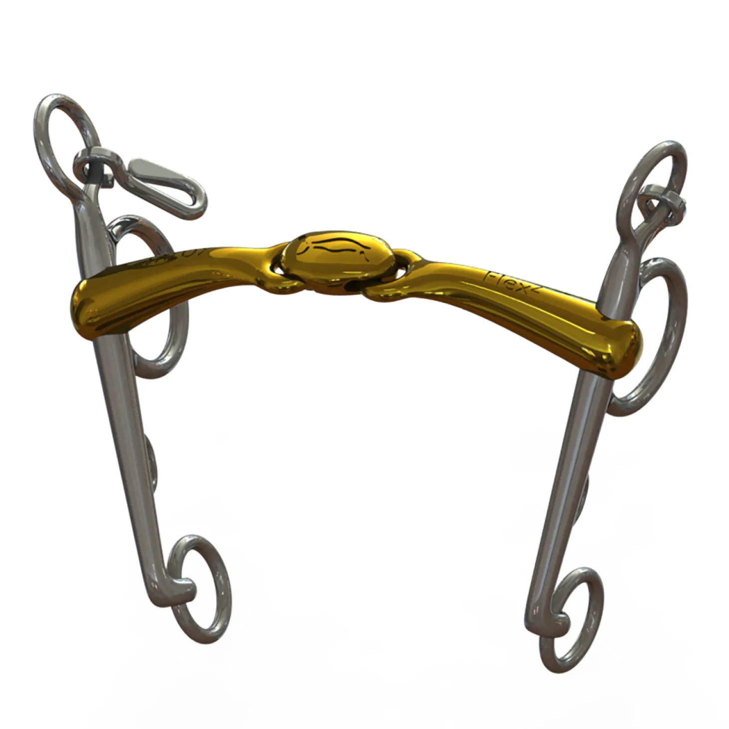 Neue Schule Turtle Top™ with Flex Pelham Bit - 16 mm mouth; 7 cm cheeks