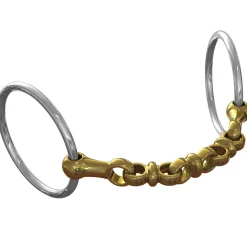 Neue Schule Waterford Loose Ring Bit - 14 mm mouth; 70 mm rings