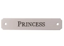 Notched Corner Saddle Nameplate