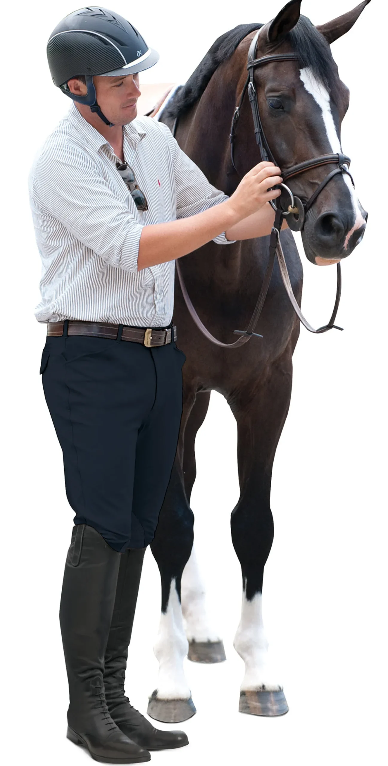 Ovation® Men's EuroWEAVE™ Four-Pocket Riding Breeches