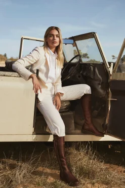 Penelope Chilvers Ladies’ Tassel Boot with Long Shaft Length