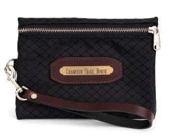 Perri’s® Champion Collection Wristlet with Leather Accents and Nameplate