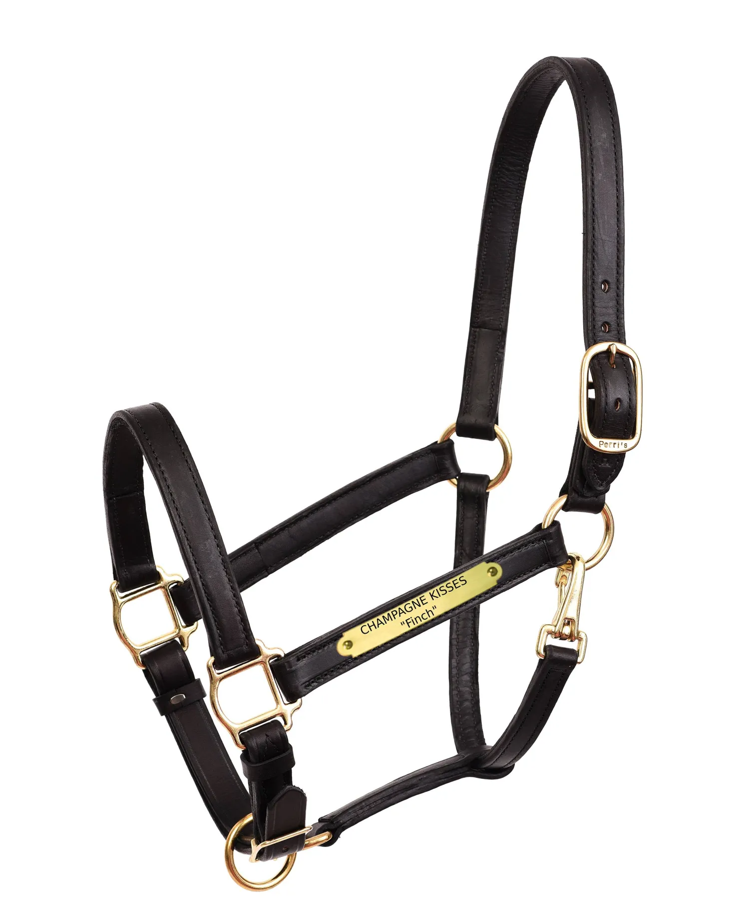 Perri’s® Draft Leather Turnout Halter