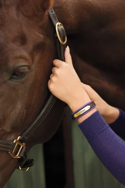 Perri’s® Padded Leather Nameplate Bracelet