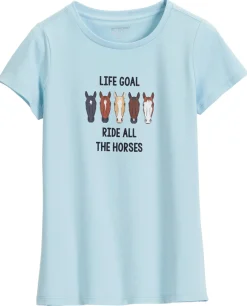 Riding Sport™ Kids’ Marietta Short Sleeve Graphic Tee