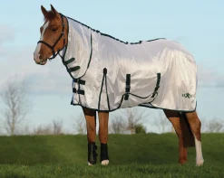 Saxon Mesh Fly Sheet with Combo Neck & Belly Wrap