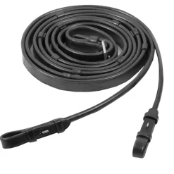 Schockemöhle Rolled Leather Reins with Hand Stops