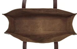 Snaffle Bit Leather Tote Bag