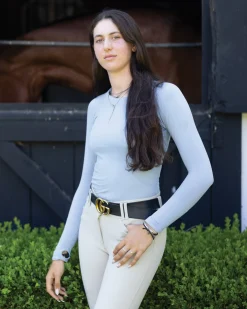 TKEQ Ladies’ Kennedy Seamless Long Sleeve Top