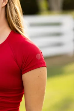 TKEQ Ladies’ Kennedy Seamless Short Sleeve Top 2.0