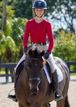 TKEQ Ladies’ Kennedy Seamless Long-Sleeve Top 2.0