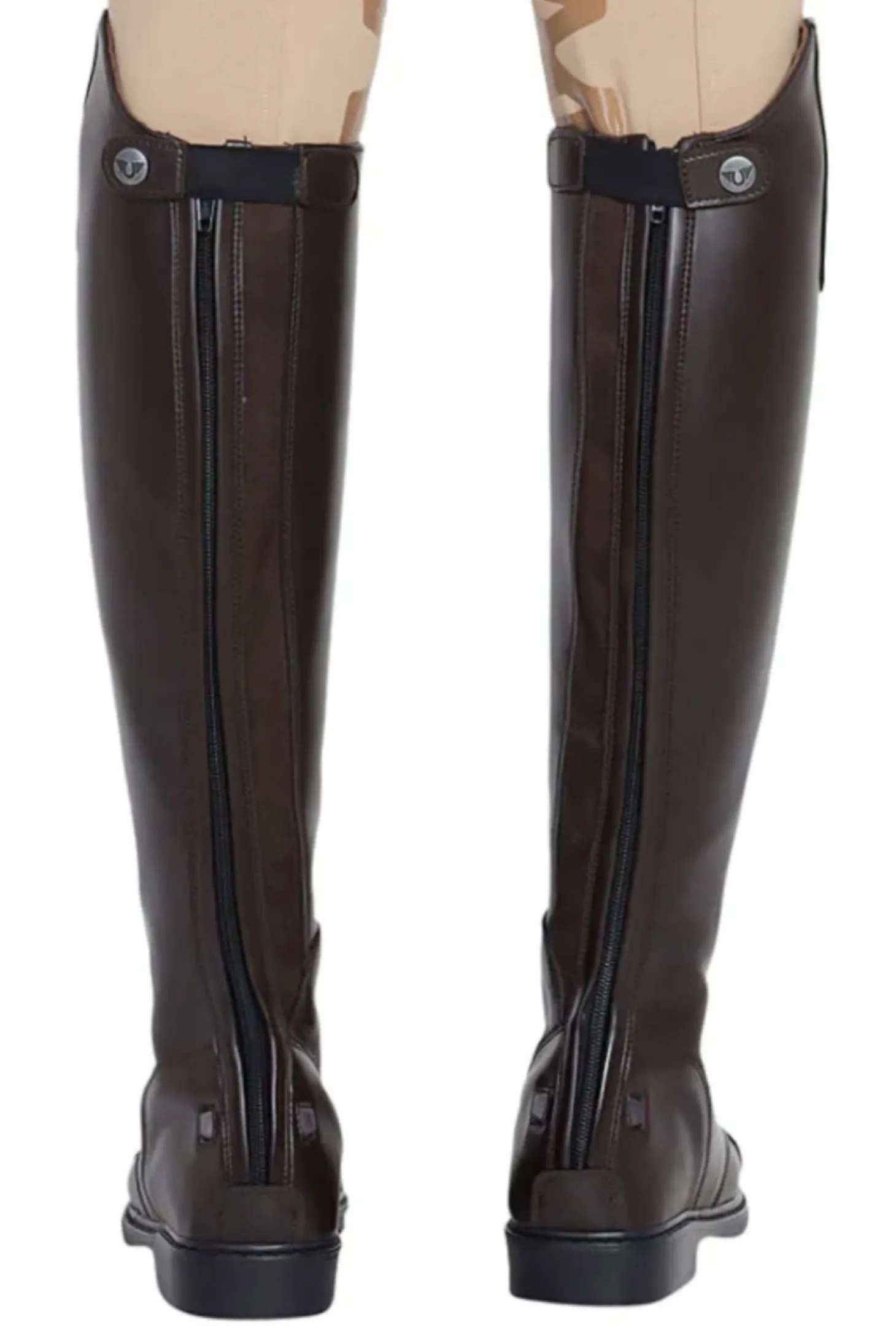 TuffRider® Children’s Starter Back-Zip Synthetic Leather Field Boots in Mocha