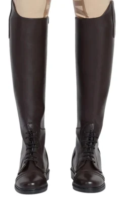 TuffRider® Children’s Starter Back-Zip Synthetic Leather Field Boots in Mocha