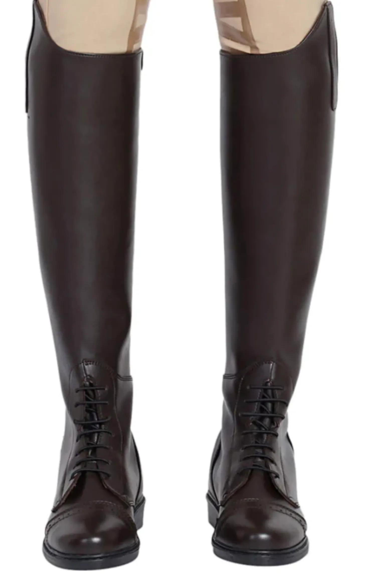 TuffRider® Children’s Starter Back-Zip Synthetic Leather Field Boots in Mocha