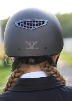 TuffRider® Starter Helmet with Carbon Fiber Grill
