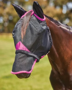 WeatherBeeta® ComFiTec™ Deluxe Durable Mesh Fly Mask with Ears & Nose